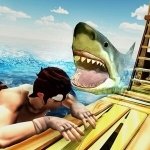 Постер игры Охота На Акул На Плоту